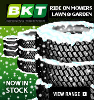 BKT Ride On Mower Tyres