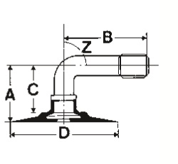 JS87 Bent Valve